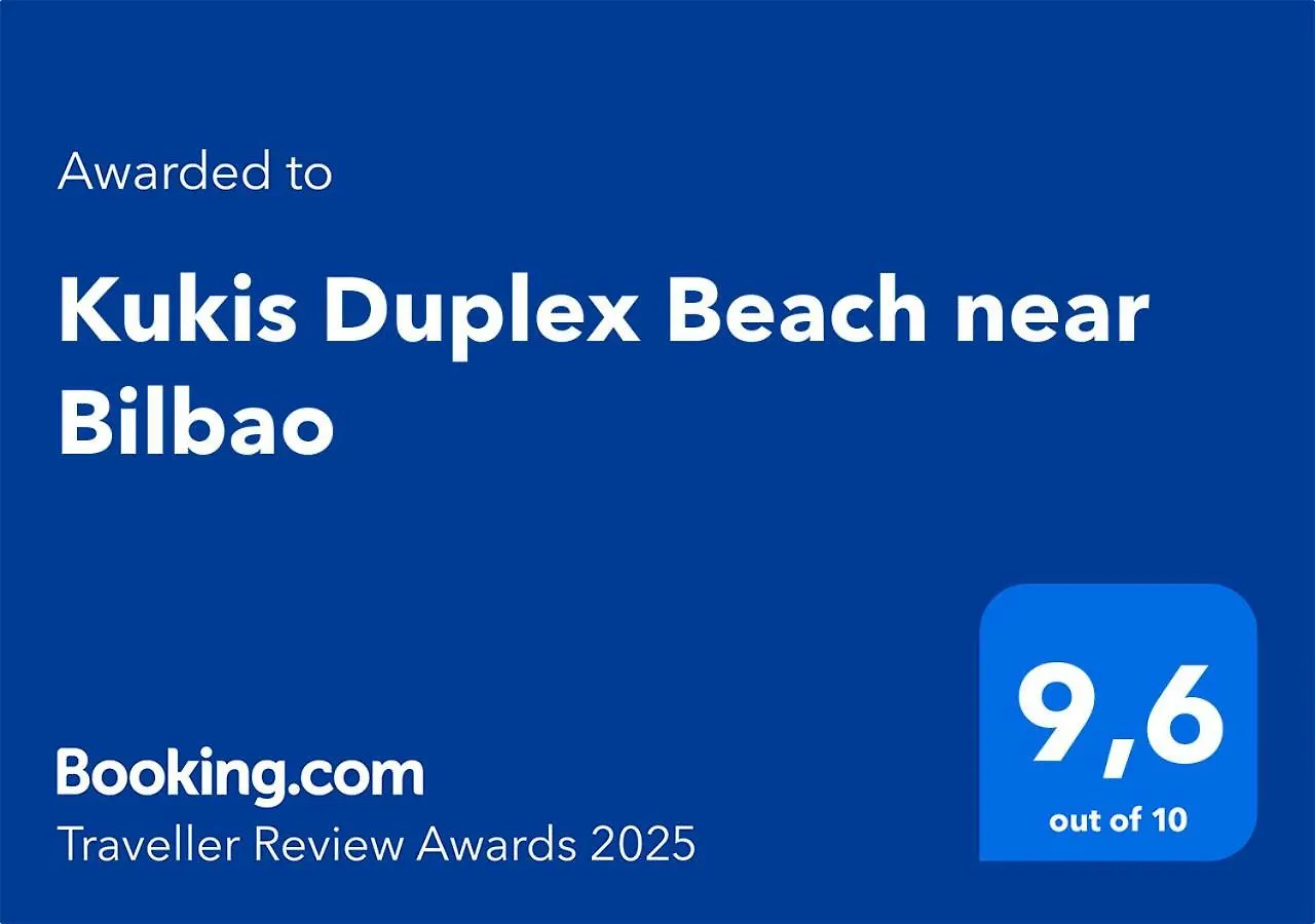 Apartment Kukis Duplex Beach Near Bilbao Getxo